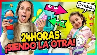 24 HORAS SIENDO UNA NI&Ntilde;A y ELLA SIENDO MAM&Aacute; 🤪 RETO MADRE e HIJA 🤣😍