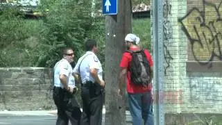 Air Duster Graffiti Prank on Police video by Roman Atwood