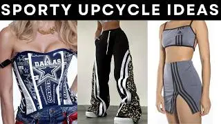 Sewing Upcycling Project Ideas || Turn Old Sportswear into New Clothes