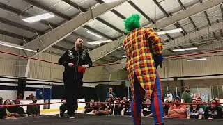 DRUNK THE CLOWN enters the XICW Hall Of Fame (Part 1 of 2)