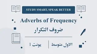 Adverbs of Frequency. ضروف التكرار للاول متوسط يونت 1