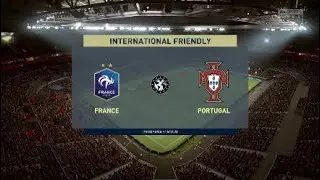 FRANCE vs. PORTUGAL - INTERNATIONAL FRIENDLY (WITH ICONS) - FIFA 20 (FULL GAMEPLAY)