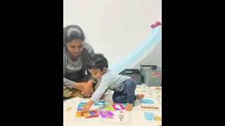 12 Months baby learning flashcards #Montessori  #cutebaby #learning  #baby #shortvideo #cutebaby