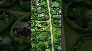 &laquo;Круглая деревня&raquo;, Дания 🇩🇰 #garden #Denmark #village #beauty #copenhagen