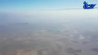 الهبوط في مطار مراكش المنارة المغرب & Landing plane at Marrakech - Morocco airport