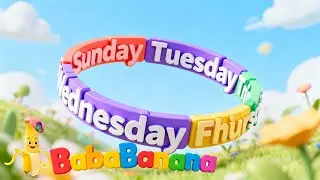 The Weekday Beat | BabaBanana Nursery Rhymes & Kids Songs