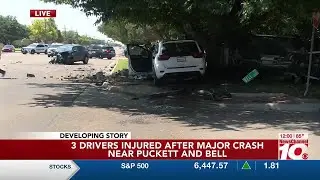 Amarillo police responding to crash involving multiple vehicles near Bell and Puckett
