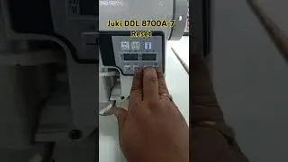 juki DDL8700A-7 Reset #juki #sewingmachine #DDL 8700A-7