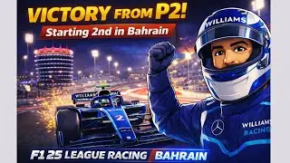 WIN FROM P2! 🏆 | Dominating Bahrain | F1 25 League Racing