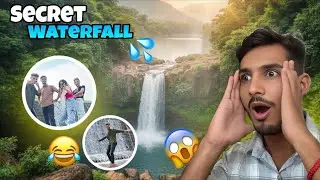 Secret Waterfall Dekhne Aa Gaye 😱