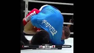 CRAZY submission 🤯 Shoya Ishiguro taps out Denny Sisti with a nasty neck crank!
