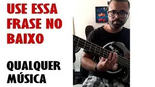 BAIXISTA USE ESSA FRASE NAS M&Uacute;SICAS - AULA DE CONTRABAIXO