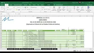 Sistema Contable en Excel Parte I