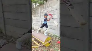 Dharm ko Balancing ke liye Drill | Roller me khade Rahekar Hard challenge 😳 #cricket #shorts