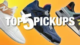 My TOP 5 Sneaker Pickups of October 2019