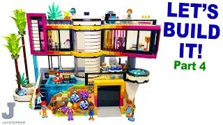 LEGO Friends 2024 Andrea's Modern Mansion 42639 Build Part 4