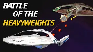Romulan King Condor ULTIMATE Duel With Ulysses Class Star Trek Bridge Commander Game Play