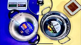 Triply Base Vs Complete Triply l Triply vs Triply? Prestige Splendor Steel Kadai vs Heavy bottom
