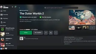 Исправление проблемы с установкой The Outer Worlds 2 в приложении Xbox/Microsoft Store на ПК