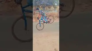 mach city cycle stunt // v brake rolling stoppie// cycle stunt