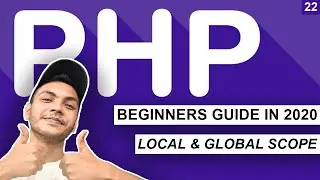 Variable Scope in PHP | PHP Tutorial For Beginners Full  [ Beginner To Advance ]