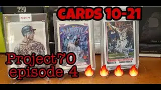 Project70 Episode 4! Cards 10-21 My Picks, Ebay Prices, Print Runs and More!