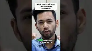 Blow-Dry Vs. Air-Dry: Shocking Hair Difference 🔥