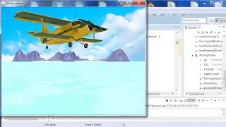 How to Rotate the Propeller of a Downloaded Free .3ds Plane Model in Java 3D_3 (with Source Code)