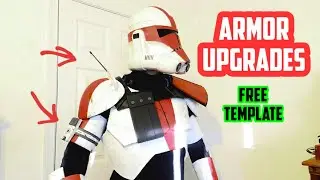 Clone Trooper Bonus Parts 1 EVA Foam [ FREE Template ]