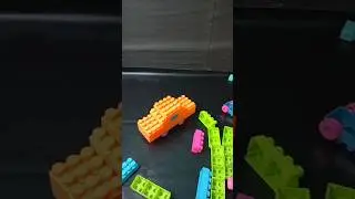 Satisfying DIY Blocks Private Car | Lego Building Blocks Videos | #buildingblockstoys #shorts