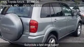 2005 Toyota RAV4 Base AWD 4dr SUV for sale in Frederick, MD