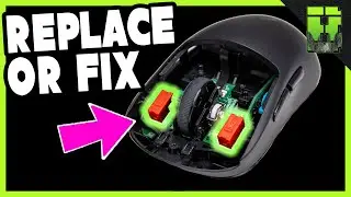 LOGITECH DOUBLE CLCK FIX: SWITCH REPLACEMENT