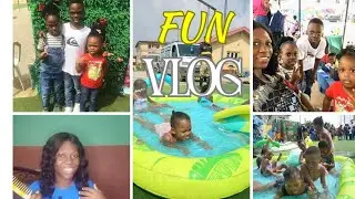 The Most Fun Kids  Christmas Party/ Travel Prep Vlog