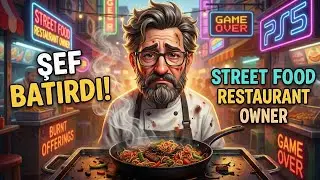 Street Food Restaurant Owner - İlk Bakış ve Oynanış (PS5)