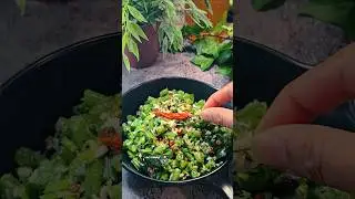 Vegan Green Beans Palya (curry) #wholefoods #desi #indianrecipes #shorts #veganuary