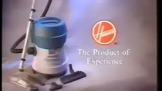 Hoover Aquamaster 3 in 1 Vacuum Cleaner Retailer Demonstration Video 1990