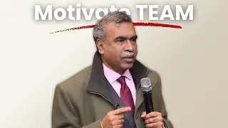 A weird way to motivate the team. | Prof Dr Ali Sajid
