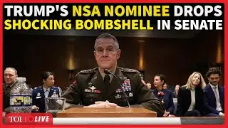LIVE | Trump's NSA Pick Grilled In Senate; Makes Shocking Revelations On Worldwide Cyber Threats