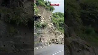 Police officer injured after landslide hits vehicle in Jammu's Nagrota