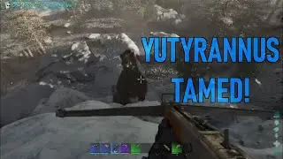 Relentless Snow Hunt&hellip; Yutyrannus Successfully Tamed - Ark Survival Ascended - The Island (EP205)