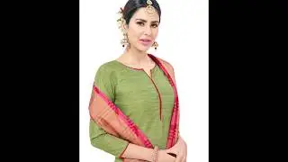 Latest Fancy Ethnic Dress Material Designs For Indian Women By Kunish Fashion