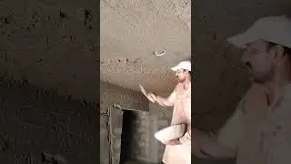 Ceiling Hacking Technology #shorts #ceiling #chipping #roof #plaster #short #shortvideo