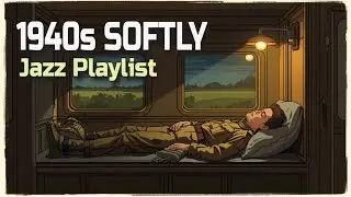 RETRO COZY JAZZ PLAYLIST - 1940s SOFTLY JAZZ PLAYLIST