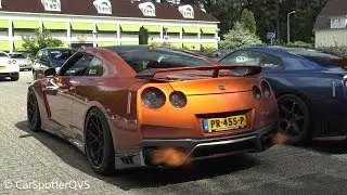Nissan GTR with Armytrix - LAUNCH CONTROL , Pops And Bangs, Flames!!