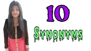 ||10 Synonyms of the day|| 📗📗#englishgrammar