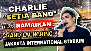 Suara merdu Charly Van Houten membuat orang di Jakarta Internasional Stadium terkelepek klepek