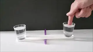 Tlačíme prstom cez kvapalinu, čo o tom hovorí Archimedes? Námet na domáci experiment.