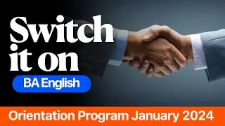 Session 8 | SWITCH IT ON | BAEGH | January 2024 Batch | Orientation Program | IGNOU Coaching App