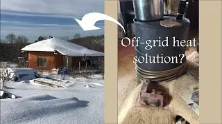 How well does our Rocket Mass Heater function in the coldest week?