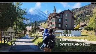 Switzerland Travel VLOG -Murren- Lauterbrunnen (Travelling with a toddler)